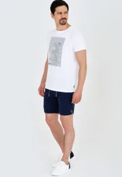 Indicode Jeans Chino Shorts Regular Chino Beauvals Heren Navy -Indicode Jeans Verkoop 5b1671049480404daf2390020cb15b98