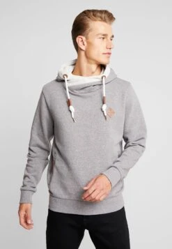 Indicode Jeans Batchelor - Hoodie - Grey Mix