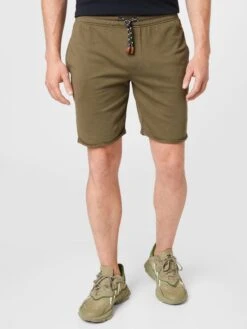 Indicode Jeans Sweat Shorts Regular Broek Rion Heren Olijfgroen -Indicode Jeans Verkoop 5c67e760c2afc354864b1ed169f7ec59