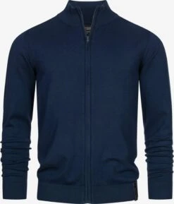 Indicode Jeans Vesten Gebreid Vest Lau Heren Navy