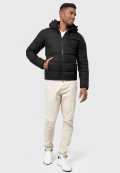 Indicode Jeans Winterjassen Winterjas Heren Zwart -Indicode Jeans Verkoop 5e12a7c7a0bcca8dd6ebd531bf87d750