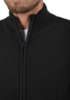 Indicode Jeans Vesten Gebreid Vest Rickert Heren Zwart -Indicode Jeans Verkoop 5e721cc4e3368dbc699c3ab9197e702d