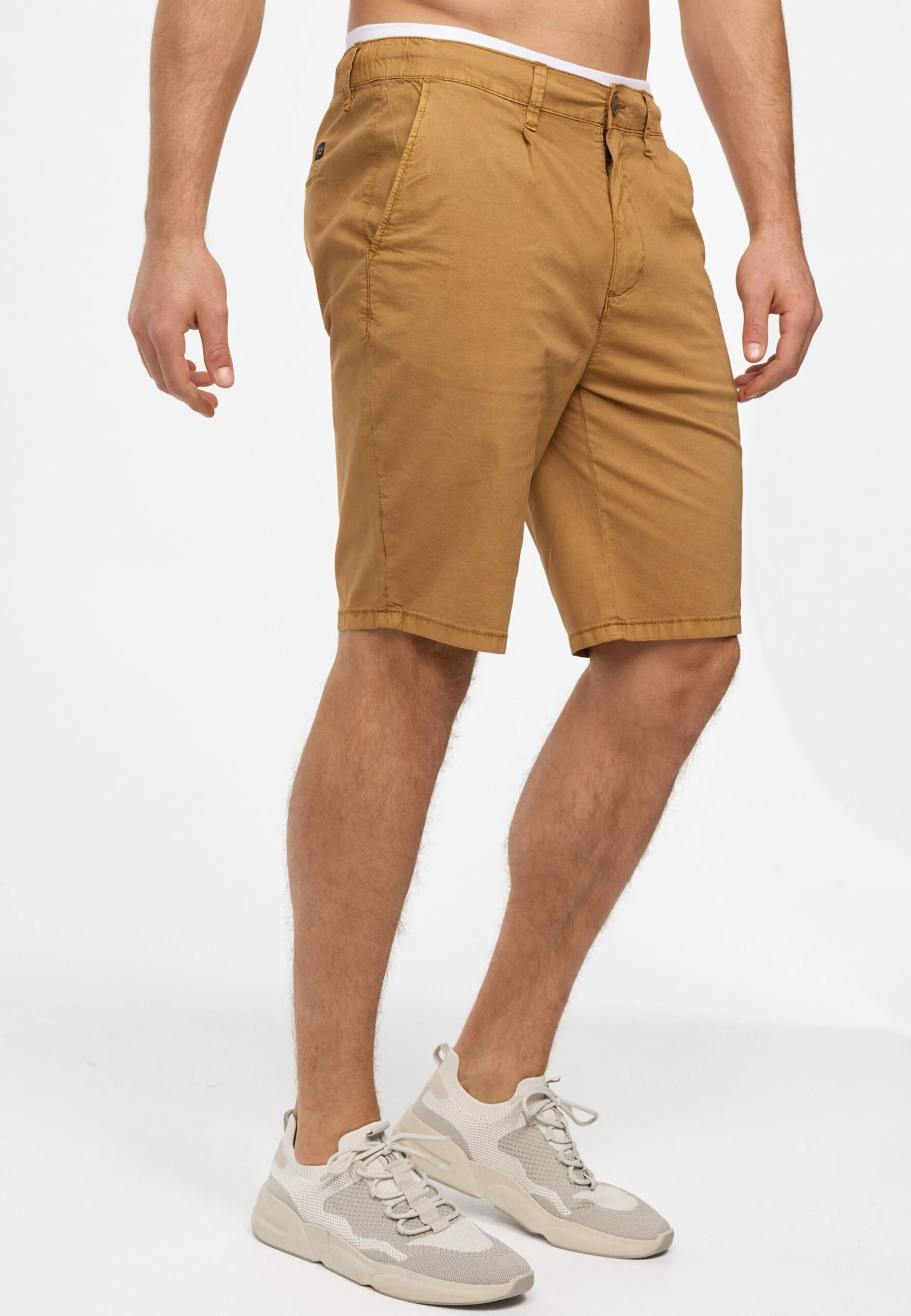 Indicode Jeans Insan - Shorts - Camel 5 Indicode Jeans Insan - Shorts - Camel - Image 5