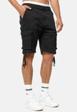 Indicode Jeans Agron - Shorts - Black -Indicode Jeans Verkoop 6002eca2c178411781c6418ba25e9e81