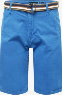Indicode Jeans Chino Shorts Regular Chino Royce Heren Blauw