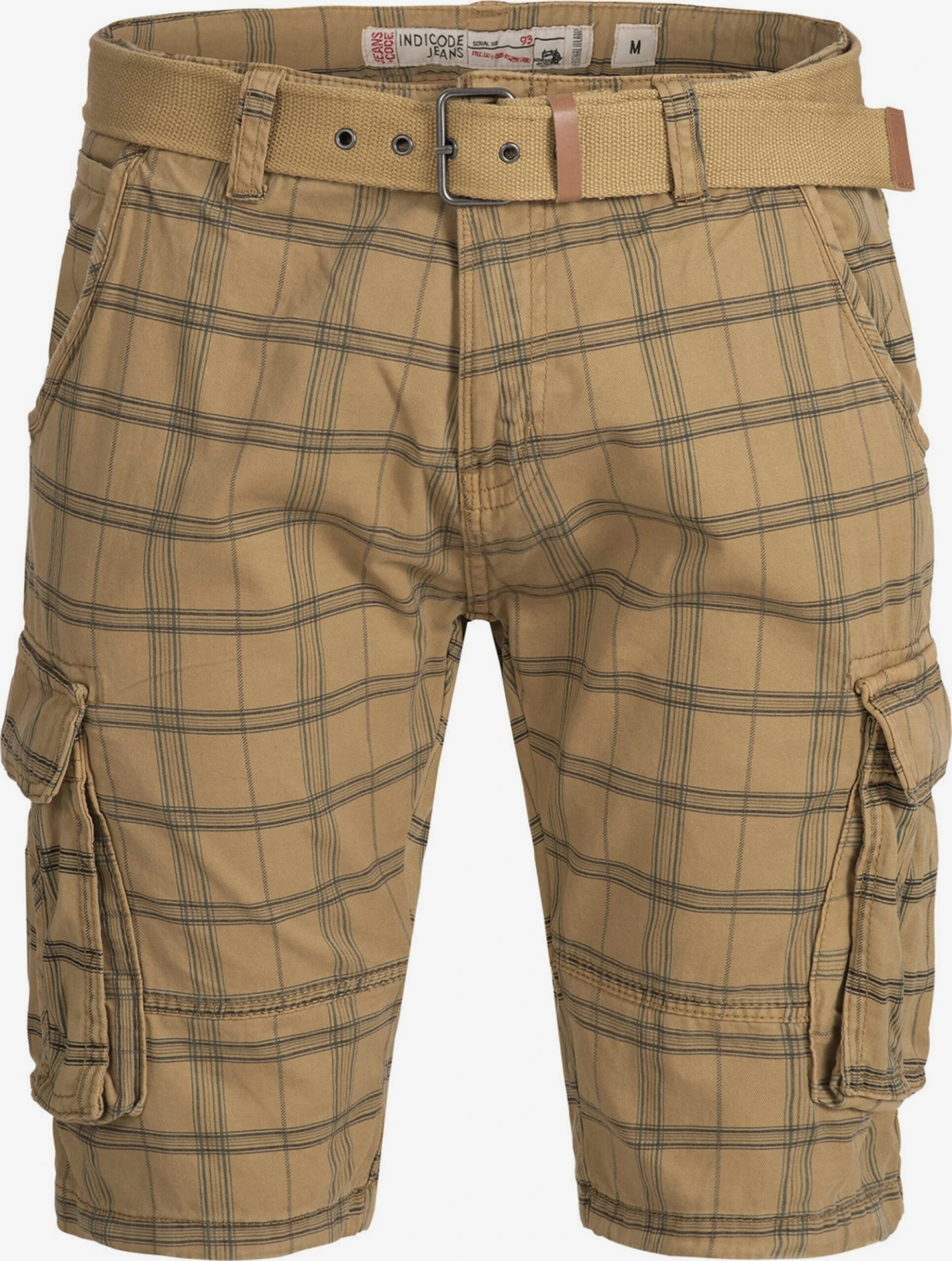 Indicode Jeans Cargo Shorts Regular Cargobroek Heren Mosterd 1 Indicode Jeans Cargo Shorts Regular Cargobroek Heren Mosterd