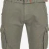 Indicode Jeans Cargo Shorts Regular Cargobroek Monroe Cargo ZA Heren Greige