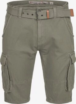 Indicode Jeans Cargo Shorts Regular Cargobroek Monroe Cargo ZA Heren Greige