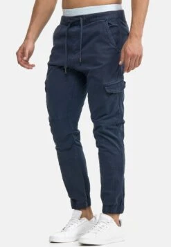 Indicode Jeans Levi - Cargobroek - Navy -Indicode Jeans Verkoop 60783adfe8b846cbab4c974274b86800