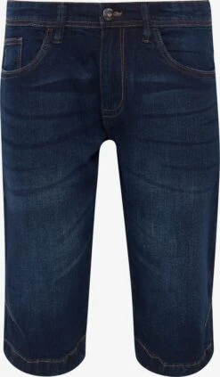 Indicode Jeans Denim Shorts Slimfit Jeans Quince Heren Donkerblauw