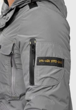 Indicode Jeans Parkas Winterparka Carpelan Heren Grijs -Indicode Jeans Verkoop 6181dfe72ef1cb4edf78957a33251509