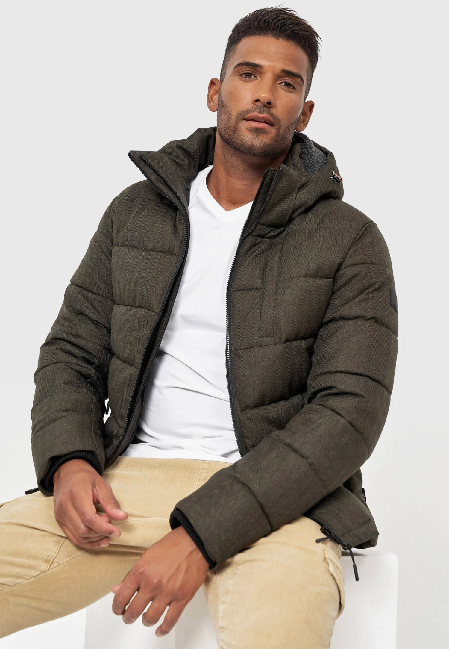 Indicode Jeans Hebert - Winterjas - Army 7 Indicode Jeans Hebert - Winterjas - Army - Image 7