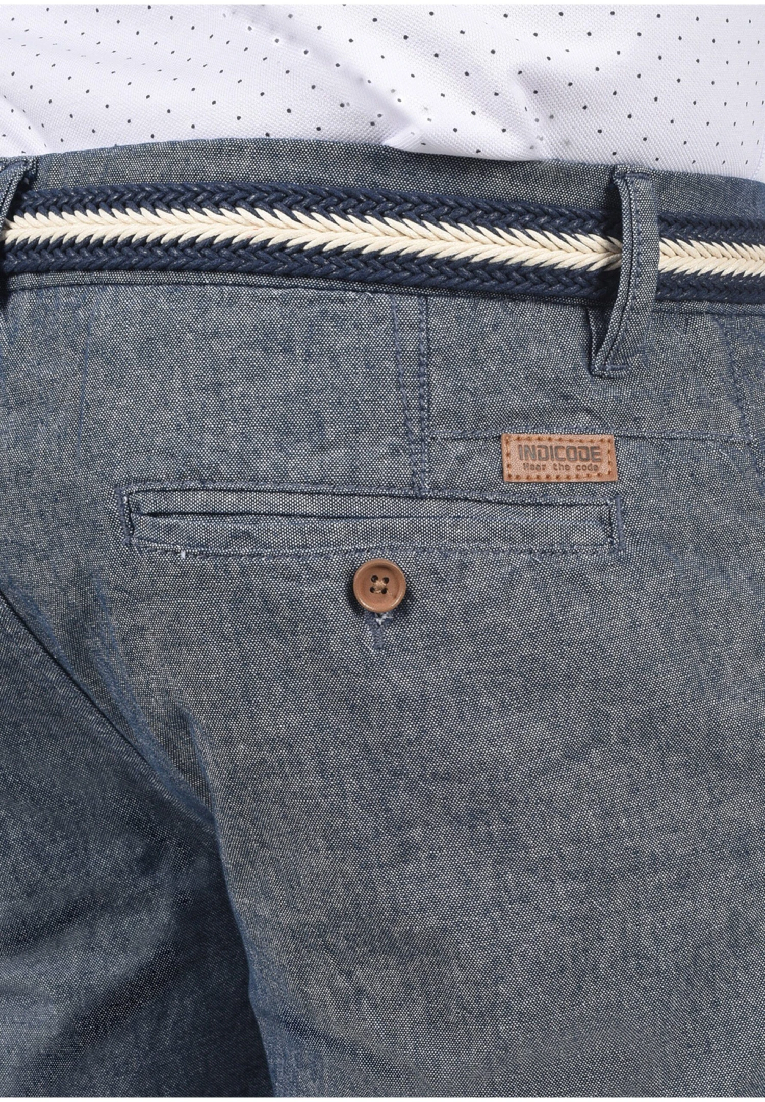 Indicode Jeans Idmews - Shorts - Mid Indigo 6 Indicode Jeans Idmews - Shorts - Mid Indigo - Image 6
