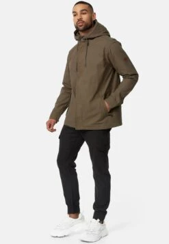 Indicode Jeans Lough - Lichte Jas - Army -Indicode Jeans Verkoop 6290e05b2b66489cbe682367a323bd4f