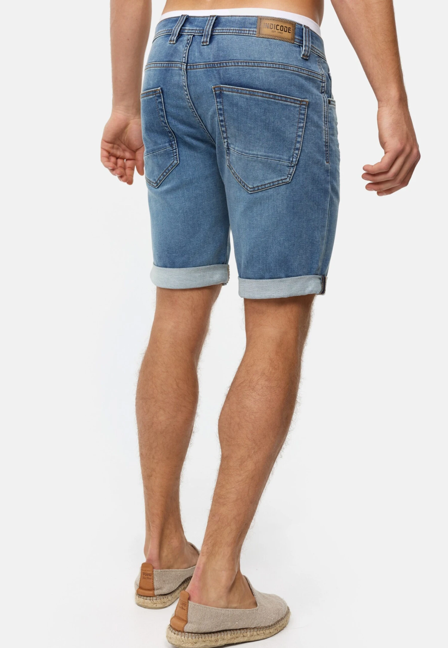 Indicode Jeans Denim Shorts Regular Jeans Delmare Heren Blauw 6 Indicode Jeans Denim Shorts Regular Jeans Delmare Heren Blauw - Image 6