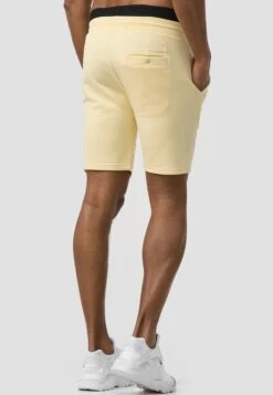 Indicode Jeans Sweat Shorts Regular Broek Yates Heren Pasteelgeel -Indicode Jeans Verkoop 62dcb337562796b65c8ba0b5884edf78