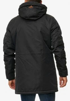 Indicode Jeans Parkas Winterparka Bardsley Heren Zwart -Indicode Jeans Verkoop 63b29596a526542f5824f2fd76604ea4
