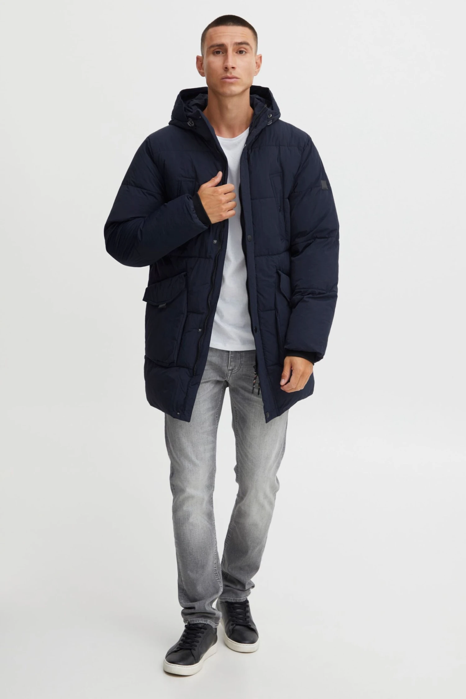 Indicode Jeans Parkas Winterparka Idzeppal Heren Navy 4 Indicode Jeans Parkas Winterparka Idzeppal Heren Navy - Image 4