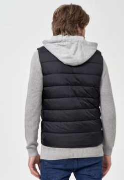 Indicode Jeans Bodywarmers Bodywarmer Heren Zwart -Indicode Jeans Verkoop 652663fab2b296a49356bb54f2663b65