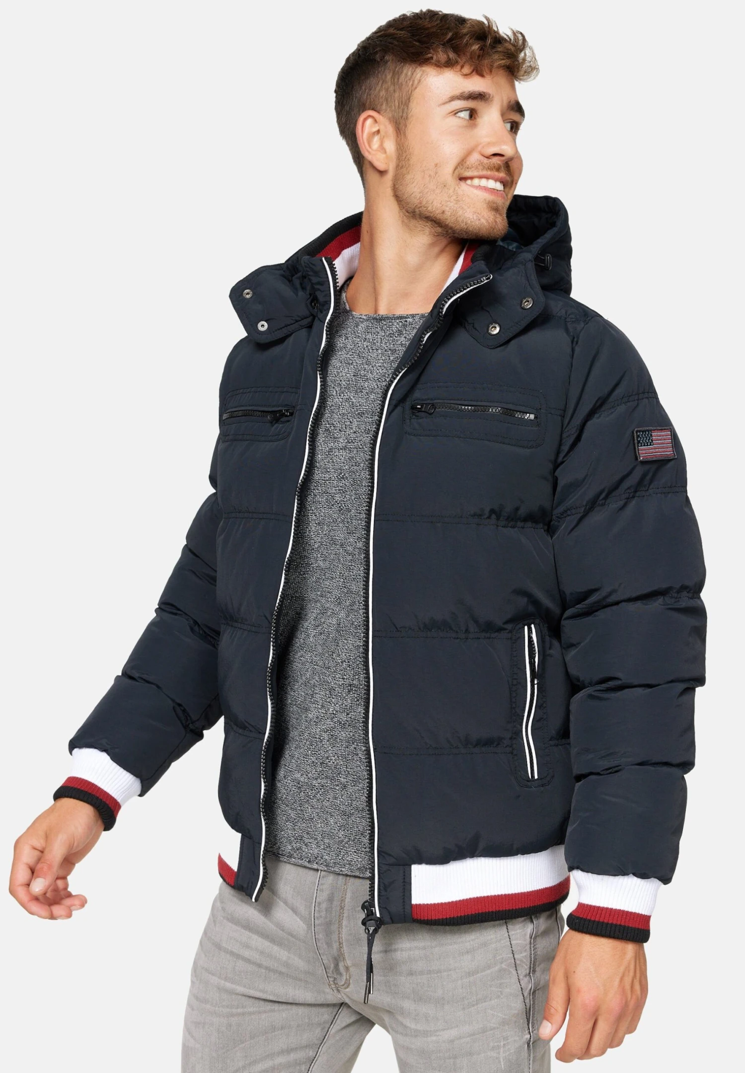 Indicode Jeans Marlon - Winterjas - Black 4 Indicode Jeans Marlon - Winterjas - Black - Image 4