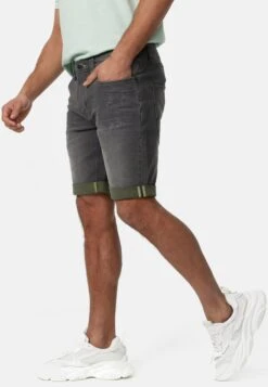 Indicode Jeans Denim Shorts Regular Jeans Zalento Heren Grijs -Indicode Jeans Verkoop 6551d9b827710c1197c6b74f7057aa34
