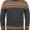 Indicode Jeans Crewneck Truien Trui Lurdes Heren Antraciet