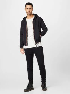 Indicode Jeans Tussenjassen Tussenjas Phan Heren Zwart -Indicode Jeans Verkoop 6686662e0a5bc7b16244de8821f65ba4