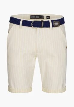 Indicode Jeans Chino Shorts Regular Chino Lleida Heren Pasteelgeel