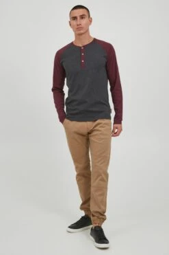 Indicode Jeans Longsleeves Shirt Winston Heren Grijs -Indicode Jeans Verkoop 66f0651f03214555e37e61fb8b8c13af