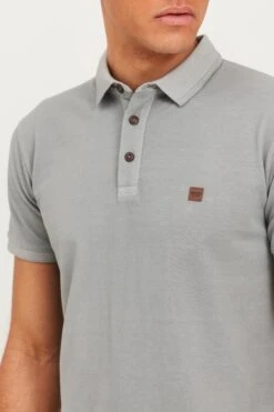 Indicode Jeans Polos Shirt FLETCHER Heren Grijs / Lichtgrijs -Indicode Jeans Verkoop 6796a675a01f6e5c47b475d8609f71fe