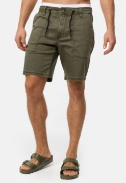 Indicode Jeans Shorts Regular Broek Diago Heren Groen -Indicode Jeans Verkoop 679a2a053fcf03615e948d74549de4f1