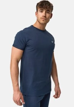 Indicode Jeans T-shirts Shirt Kloge Heren Blauw -Indicode Jeans Verkoop 67a1056fc7462e5f08234837daf365a2