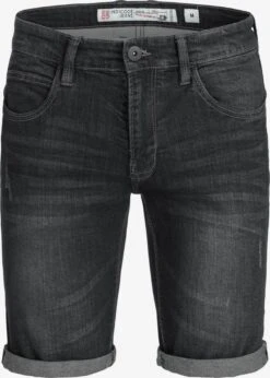 Indicode Jeans Denim Shorts Regular Jeans Caden Heren Zwart