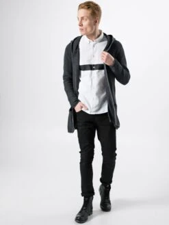 Indicode Jeans Vesten Gebreid Vest Graham Heren Zwart -Indicode Jeans Verkoop 68285b224df09ace0865b03dcf551e70