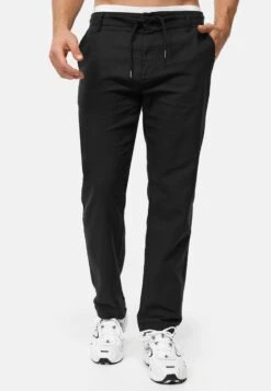 Indicode Jeans Pantalons Regular Broek Clio Heren Zwart -Indicode Jeans Verkoop 687b0d2c64fd36084ea9da2f0250a376