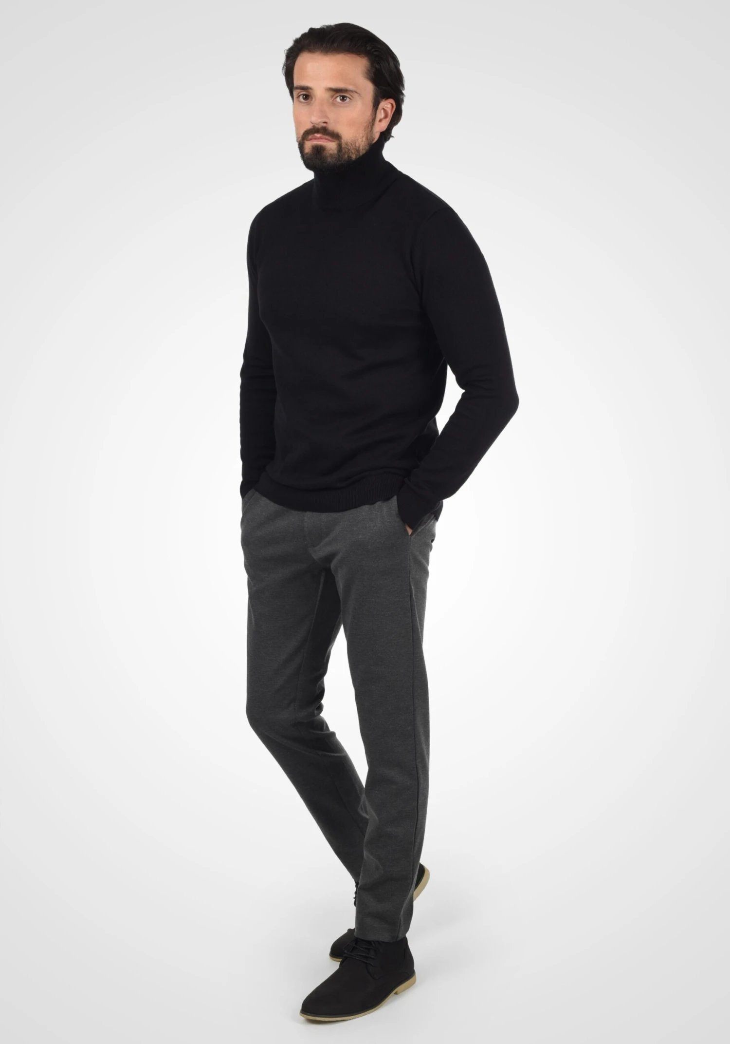 Indicode Jeans Chinos Regular Chino Koldart Heren Grijs / Donkergrijs 3 Indicode Jeans Chinos Regular Chino Koldart Heren Grijs / Donkergrijs - Image 3