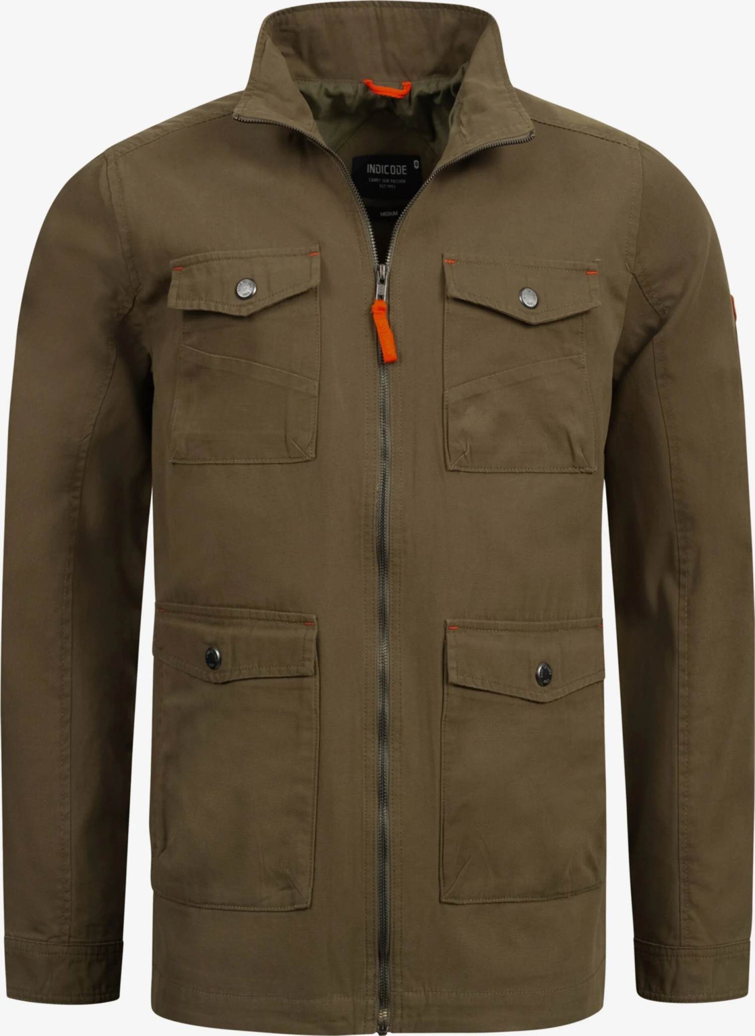 Indicode Jeans Tussenjassen Tussenjas Simeon Heren Sepia 1 Indicode Jeans Tussenjassen Tussenjas Simeon Heren Sepia