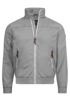 Indicode Jeans Jas - Lt Grey -Indicode Jeans Verkoop 697e7b0dea034117bc67f197c81d2cbe