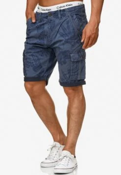 Indicode Jeans Cargo Shorts Regular Cargobroek Albert Heren Hemelsblauw -Indicode Jeans Verkoop 69ce6e03c1e505f278c6d62dc192a24d