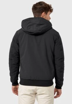 Indicode Jeans Winterjassen Winterjas Albany Heren Zwart -Indicode Jeans Verkoop 6a3fcb824de1fb62f1fa19567b5ec5b8