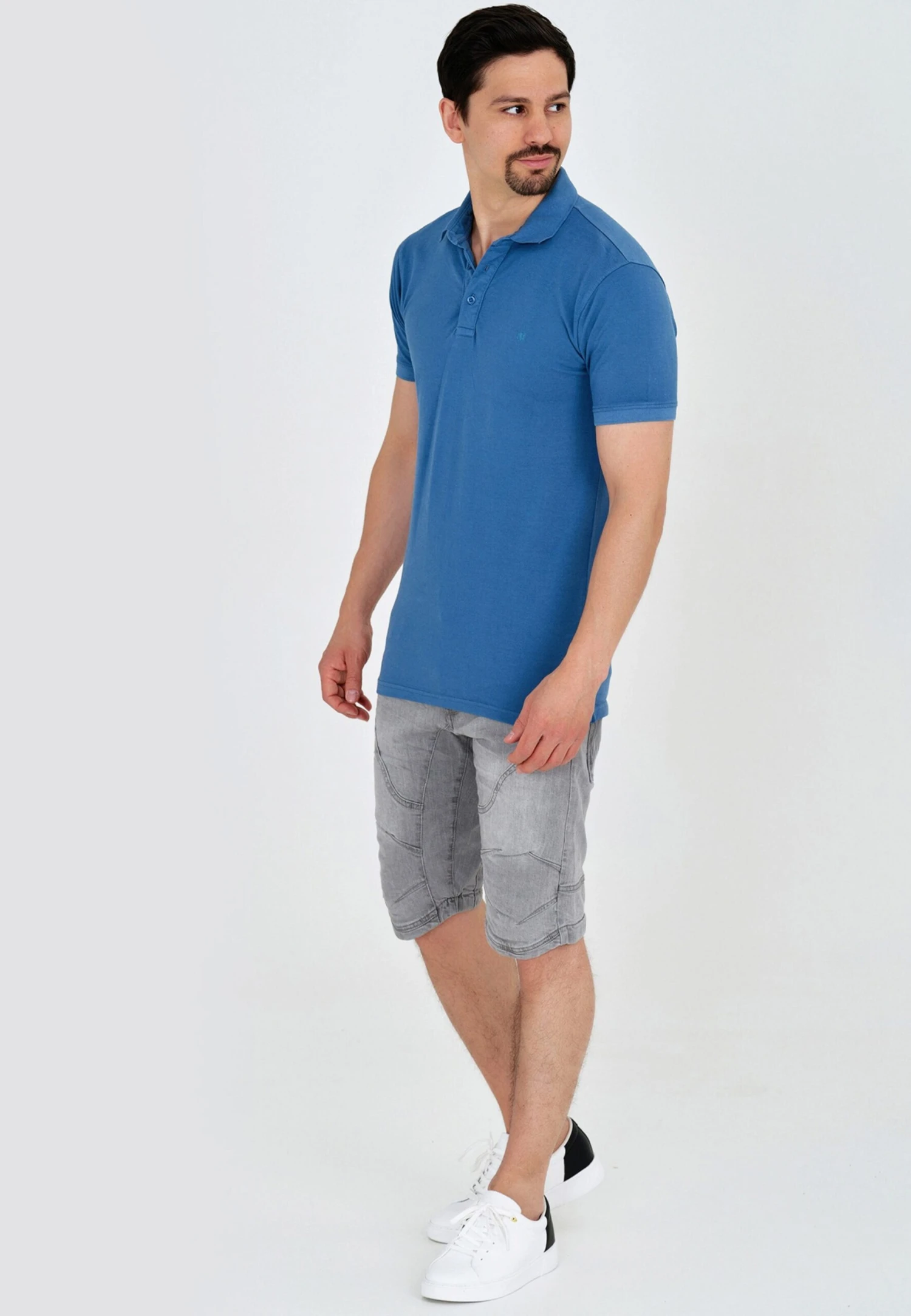 Indicode Jeans Denim Shorts Regular Jeans Leon Heren Grijs 3 Indicode Jeans Denim Shorts Regular Jeans Leon Heren Grijs - Image 3