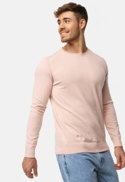 Indicode Jeans Crewneck Truien Trui Gamal Heren Pink -Indicode Jeans Verkoop 6a77b084cae0b941ef59a648dae3f223