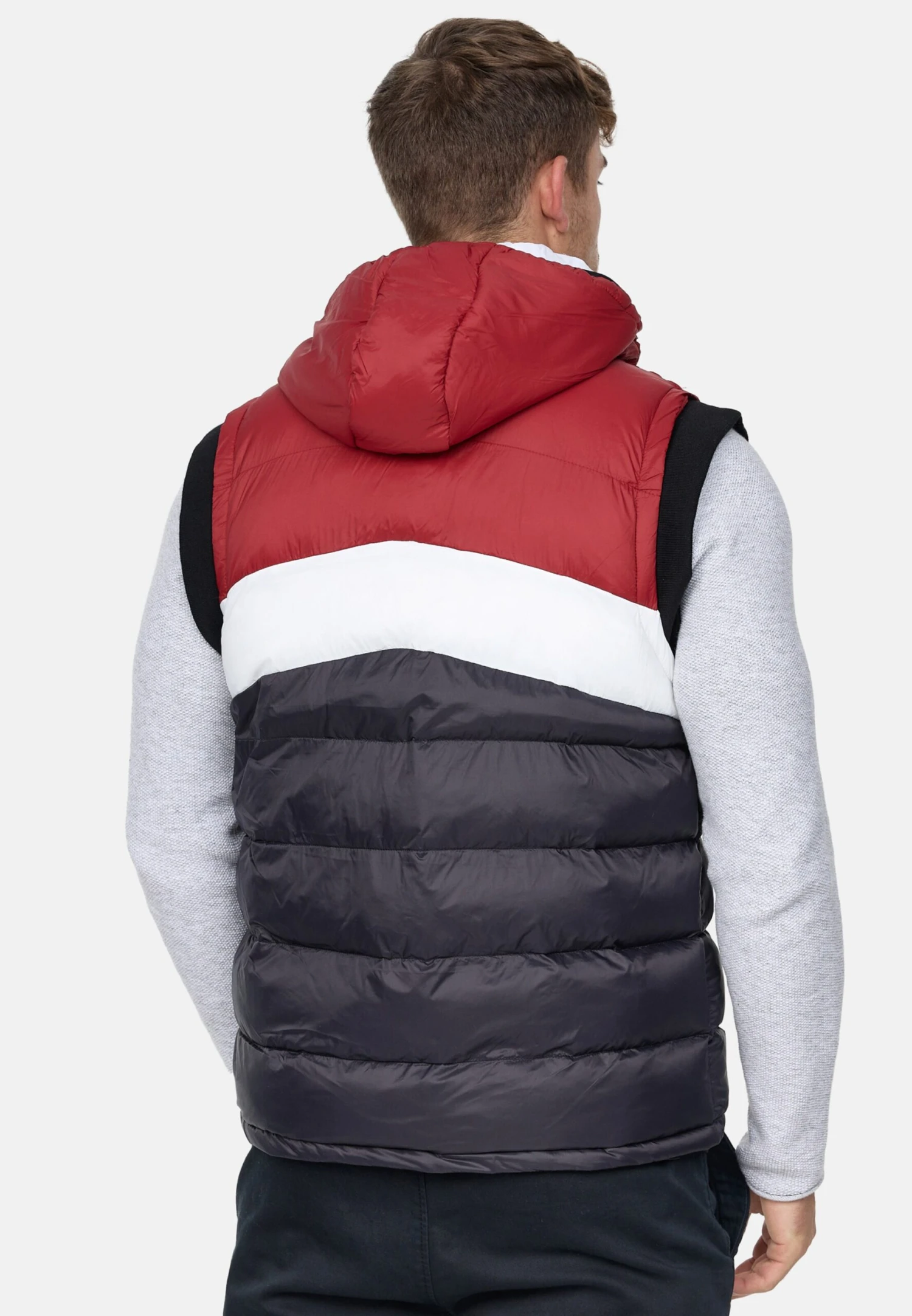 Indicode Jeans Bodywarmers Bodywarmer Valerio Heren Blauw 5 Indicode Jeans Bodywarmers Bodywarmer Valerio Heren Blauw - Image 5