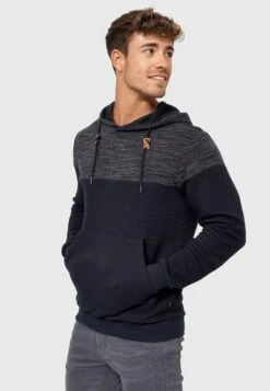 Indicode Jeans Hoodies Trui Heren Donkerblauw / Blauw Gemêleerd -Indicode Jeans Verkoop 6a8e04468b4fba31db03cc1bb624ebd9