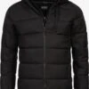 Indicode Jeans Winterjassen Winterjas Heren Zwart
