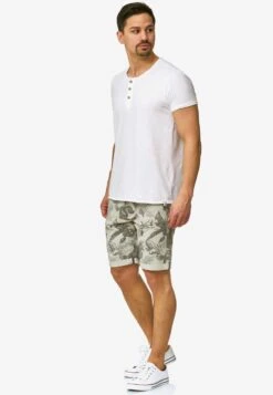 Indicode Jeans Shorts Regular Broek Curtain Heren Rookgrijs -Indicode Jeans Verkoop 6cb7c7fa3d84a8673985fb726644b13a