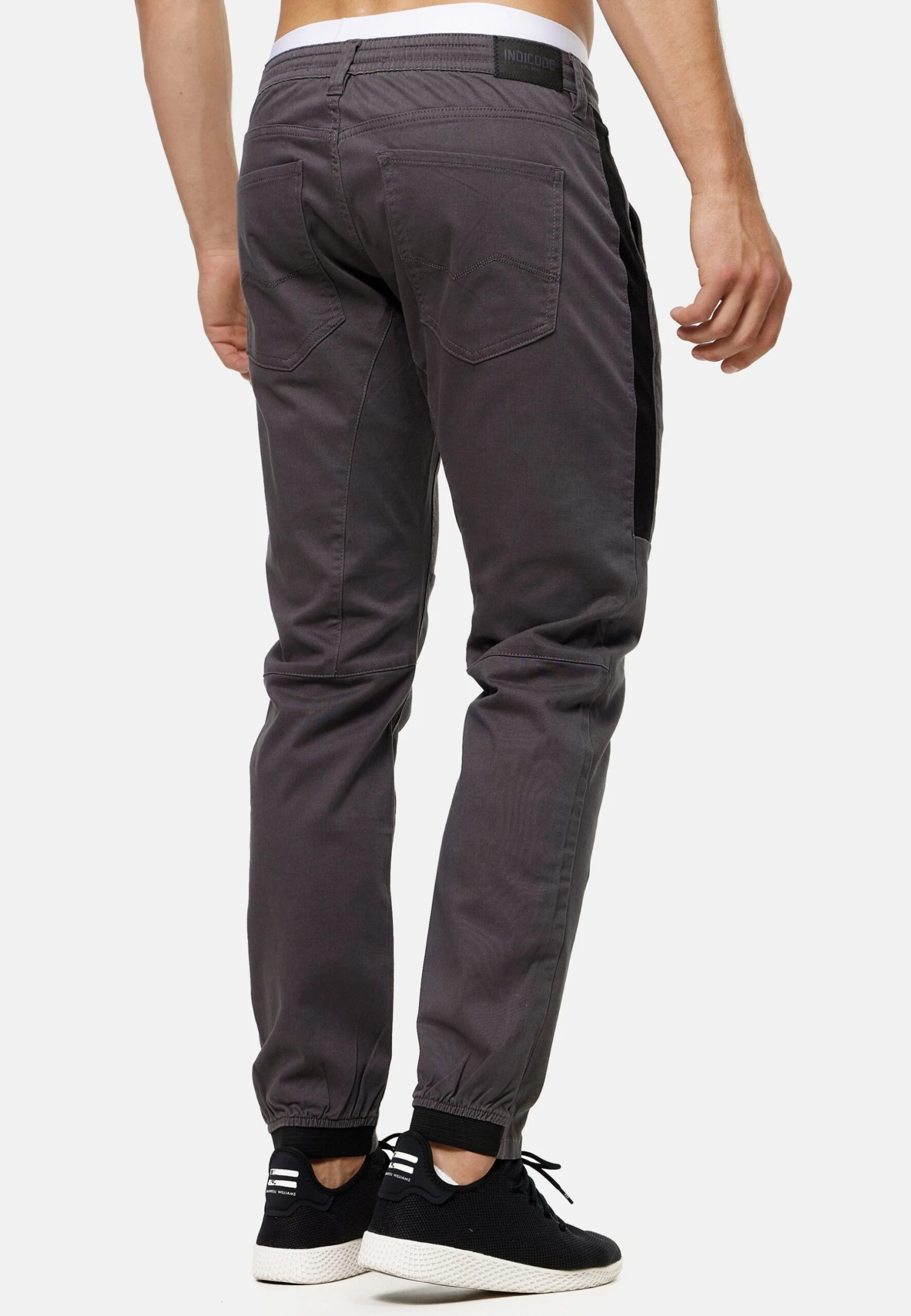Indicode Jeans Hose Bruno - Broek - Dk Grey 3 Indicode Jeans Hose Bruno - Broek - Dk Grey - Image 3