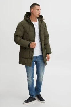 Indicode Jeans Parkas Winterparka Heren Groen -Indicode Jeans Verkoop 6d983c5f629aa82e41a30bfc3f1099b9