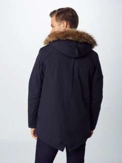 Indicode Jeans Parkas Winterparka Leake Heren Zwart -Indicode Jeans Verkoop 6e519bdcbde371d0c9040c7560209a8b