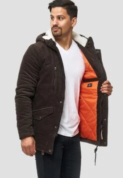 Indicode Jeans Winterjas - Mottled Brown -Indicode Jeans Verkoop 6f4614bf28104907b421f8d8ed87be65